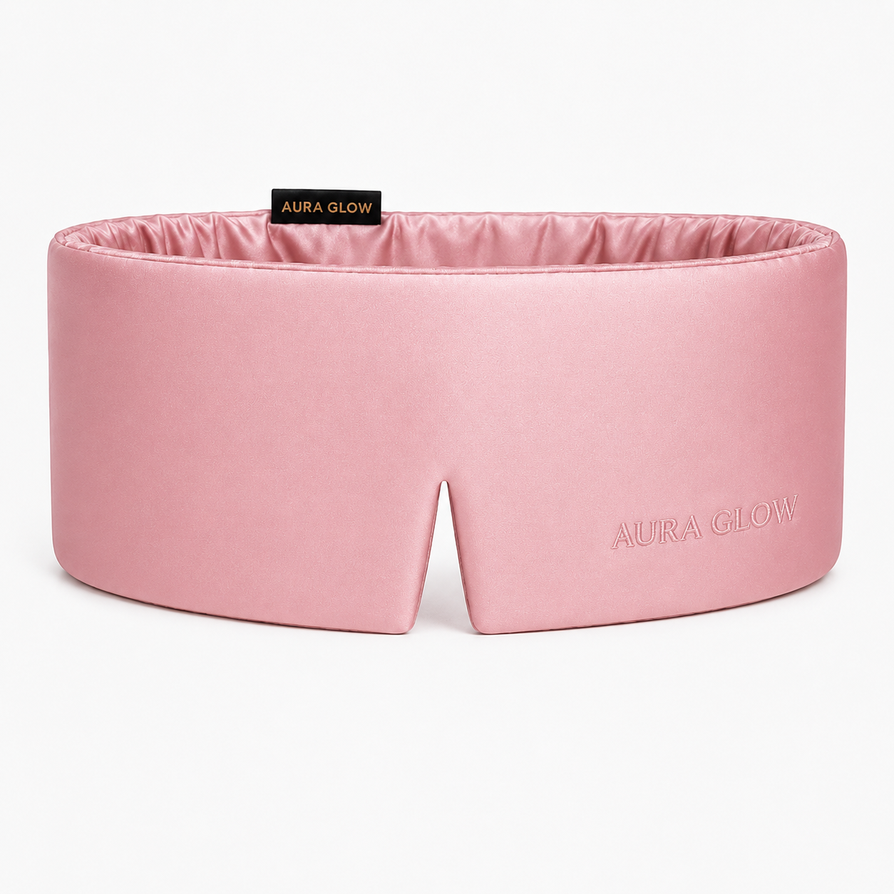 Aura Glow™ Blackout Silk Sleep Mask – Deep Rest & Total Light Blocking Comfort