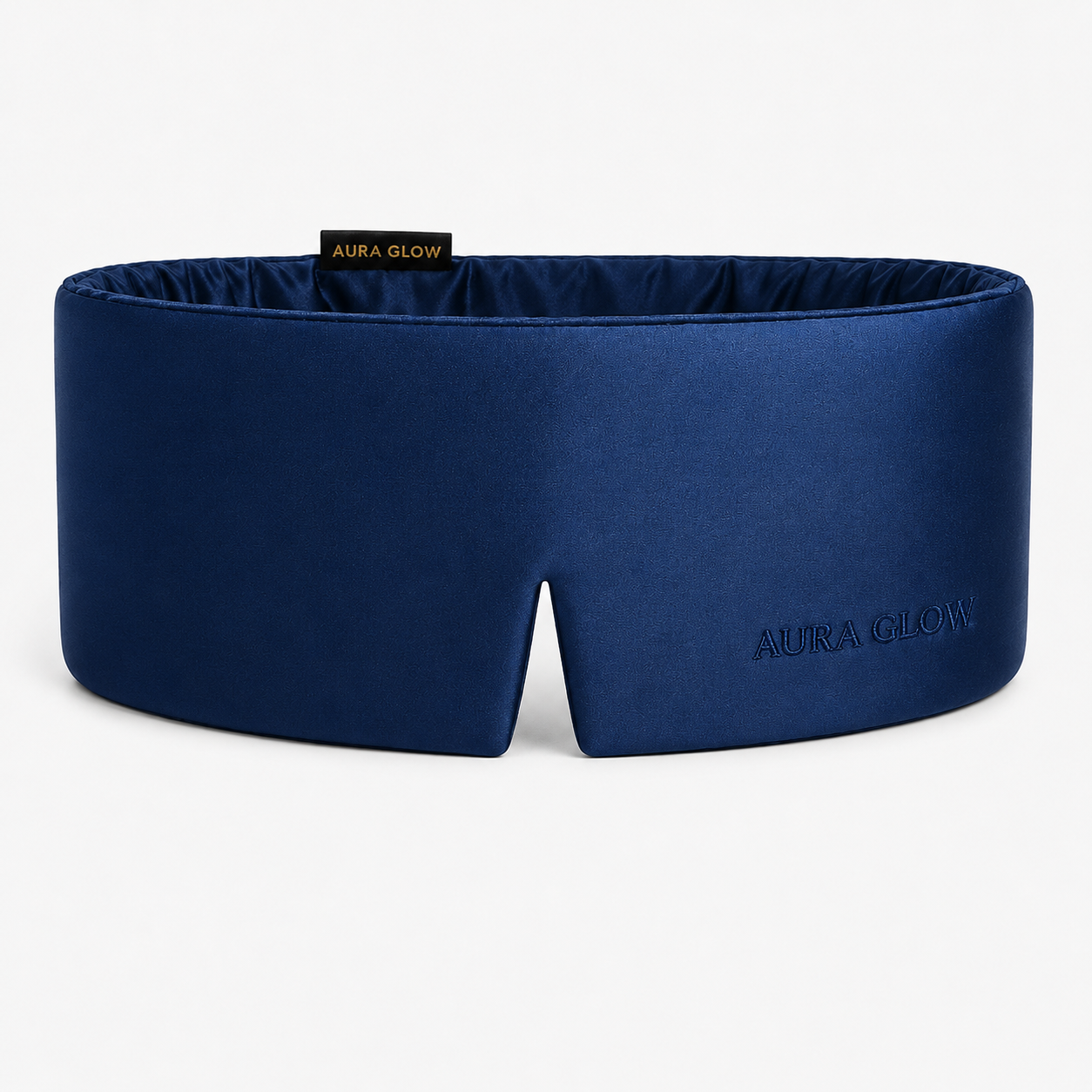 Aura Glow™ Blackout Silk Sleep Mask – Deep Rest & Total Light Blocking Comfort